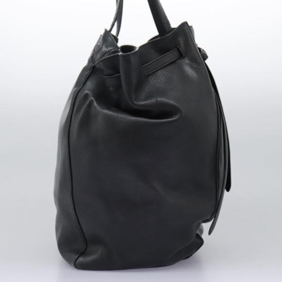 CELINE Tote Bag Leather Black - Picture 5 of 12